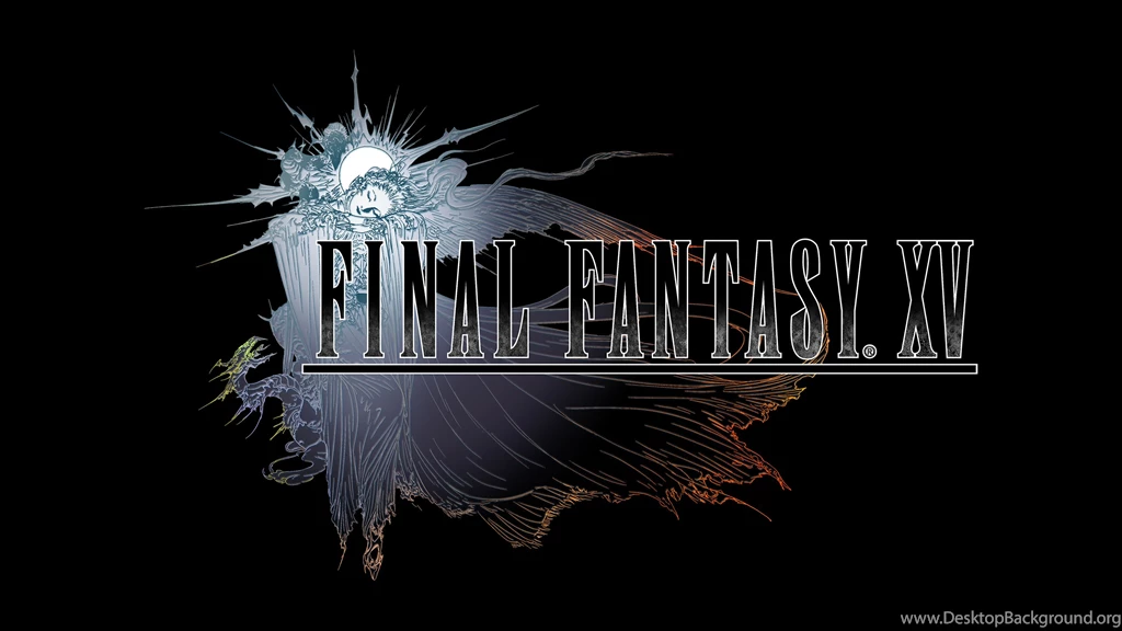 Final Fantasy XV Game Logo Wallpapers 2560x144... 855