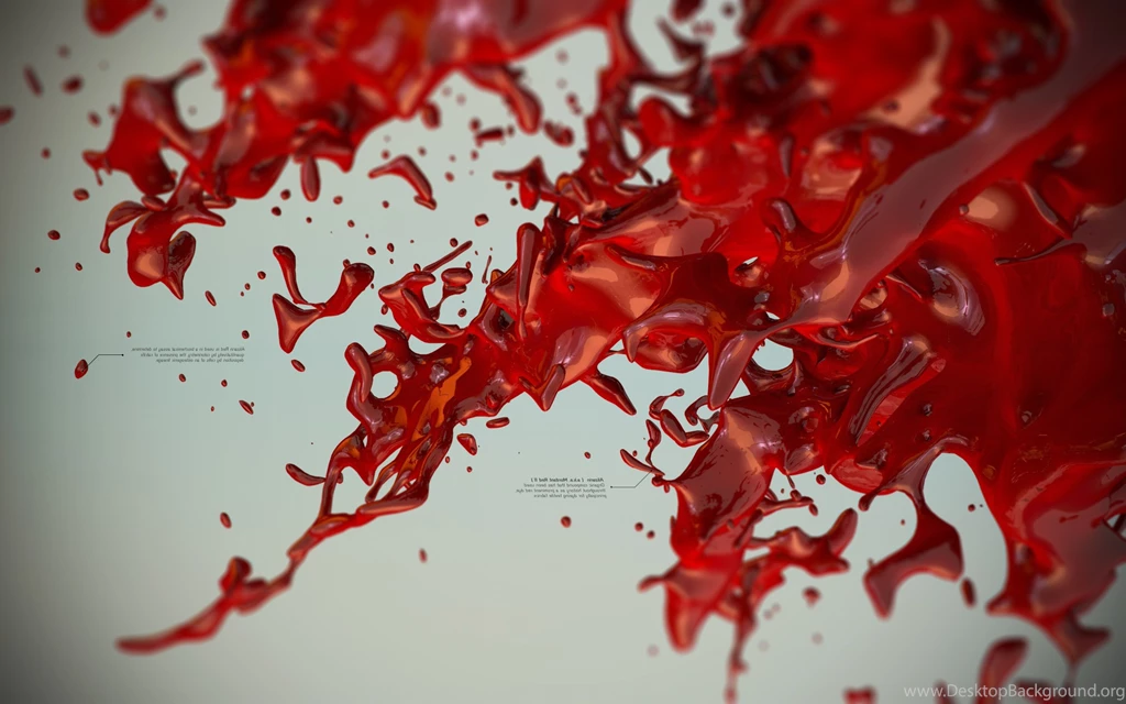 3D, Liquid, Digital Art, Blood Wallpapers HD / Desktop And Mobile ...