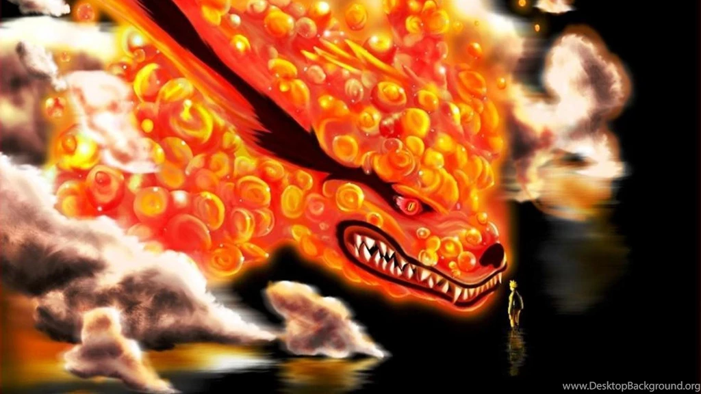 KYUUBI CONFRONTATION WALLPAPER (