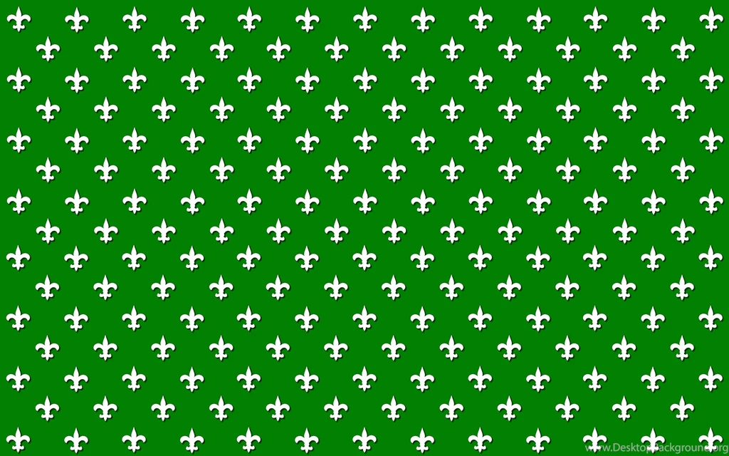 Wallpapers Simple Green Fleur De Lis Polka Dots Design 2560x1600 ...