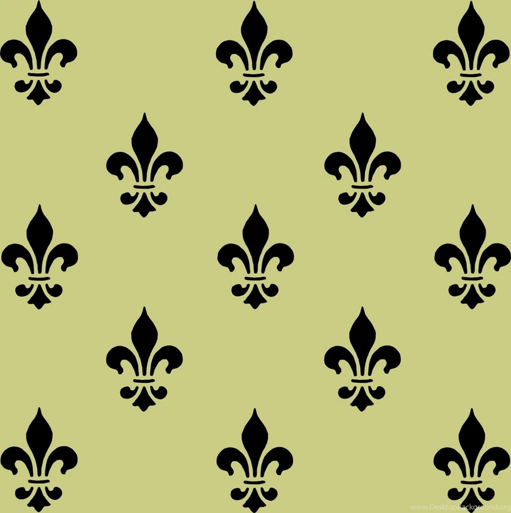 STENCIL Fleur De Lis Wall Paper Backgrounds   DIY Paper Crafts For ...