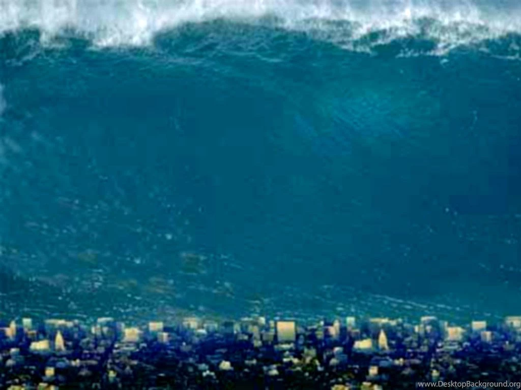 wallpapers tsunami hd 1024x768 desktop background