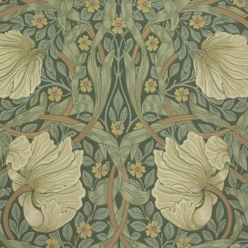 Pimpernel Wallpapers Privet/Slate (210389) William Morris & Co ...