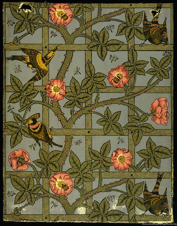 William Morris Wallpapers Design Victoria And Albert Museum Desktop Background