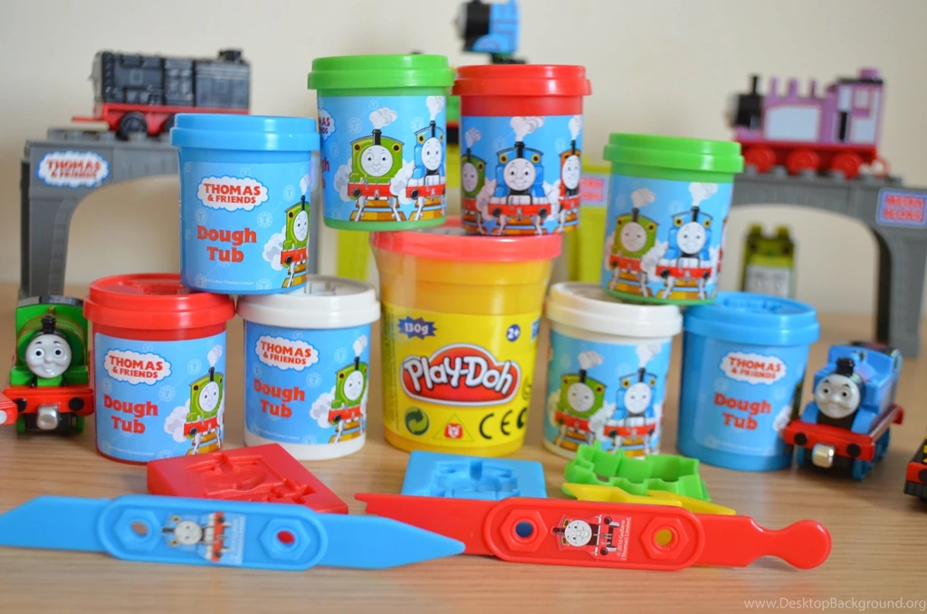 Play Doh Thomas And Friends Thomas The Tank James Percy Harold ...
