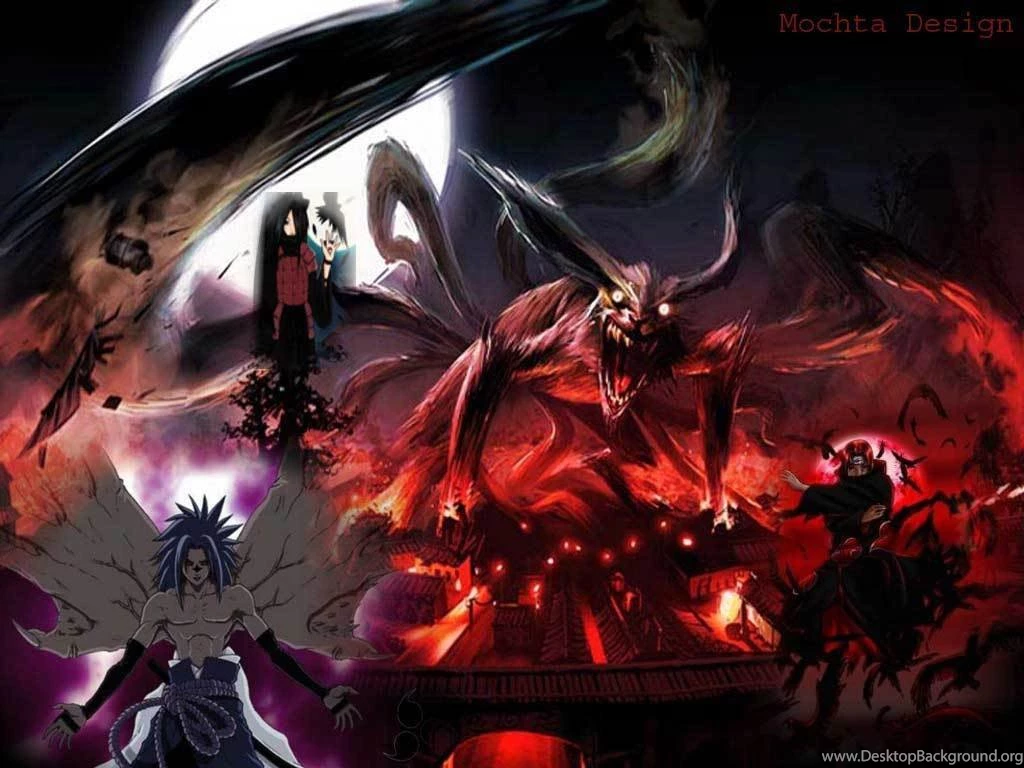 Naruto Black Wallpaper: June 2008