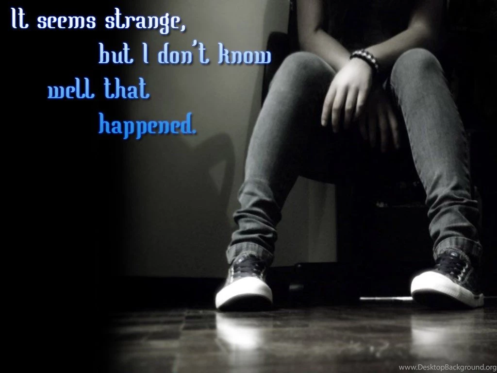 Black Quotes Emo Strange Raquel : Desktop And Mobile Wallpapers ...