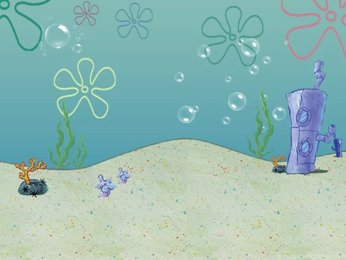 Spongebob Ocean Backgrounds