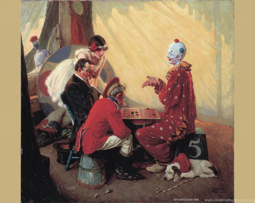 Wallpapers Norman Rockwell Art Paintings 1280x1024