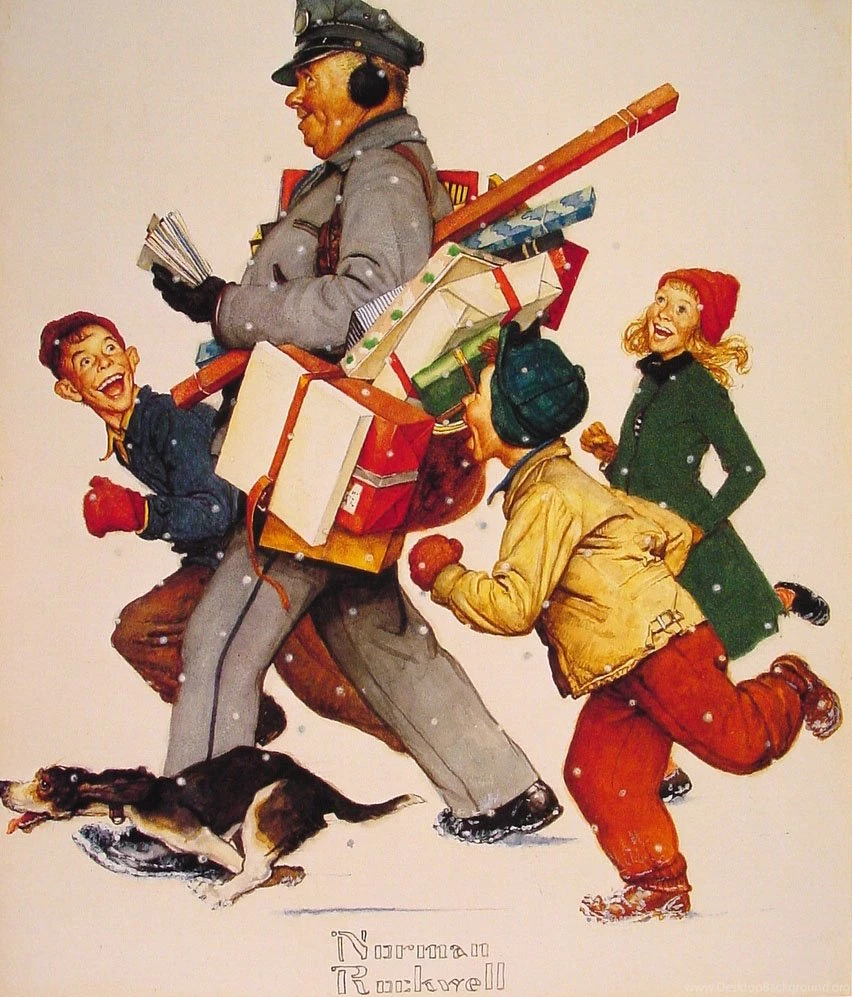 Norman Rockwell Christmas Pictures HD Wallpapers Pretty