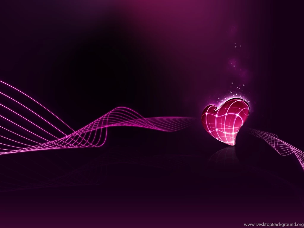 Dark Pink Heart Photo By DevilsDaughter333