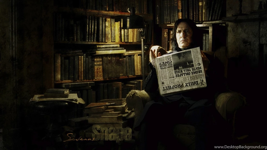Wallpapers Severus Snape Prince Alan Rickman X Wallpape Art Hd ...