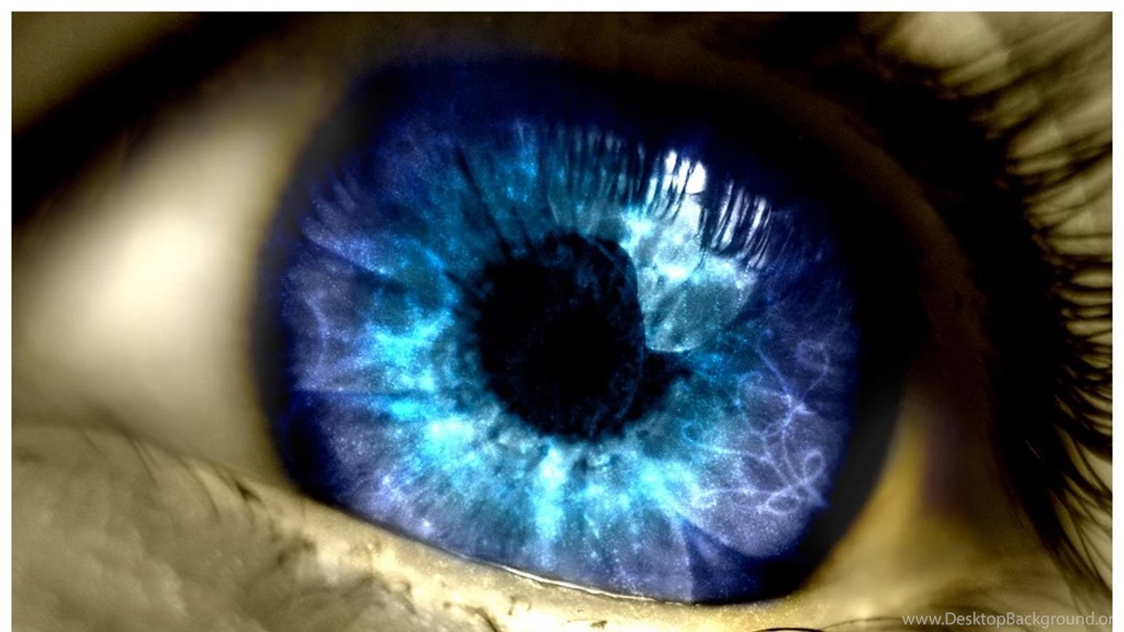 In The Eye Blue Abstract Hd Wallpapers (