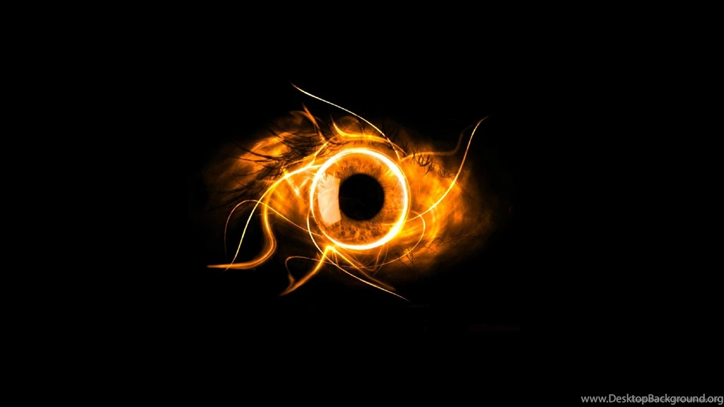 HD Burning Eye Wallpapers