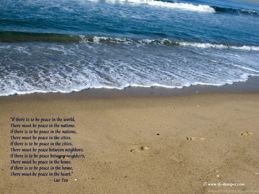 Wallpapers With Peace Quote By Lao Tzu  Free Wallpapers From SL ...