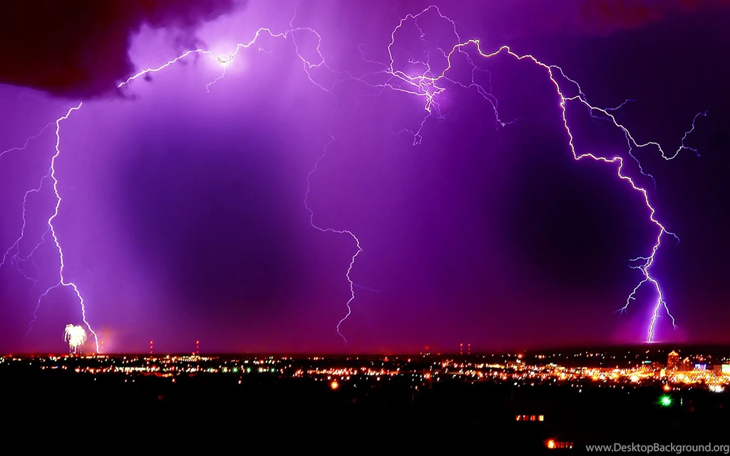 RePin Image: Purple Lightning On Pinterest