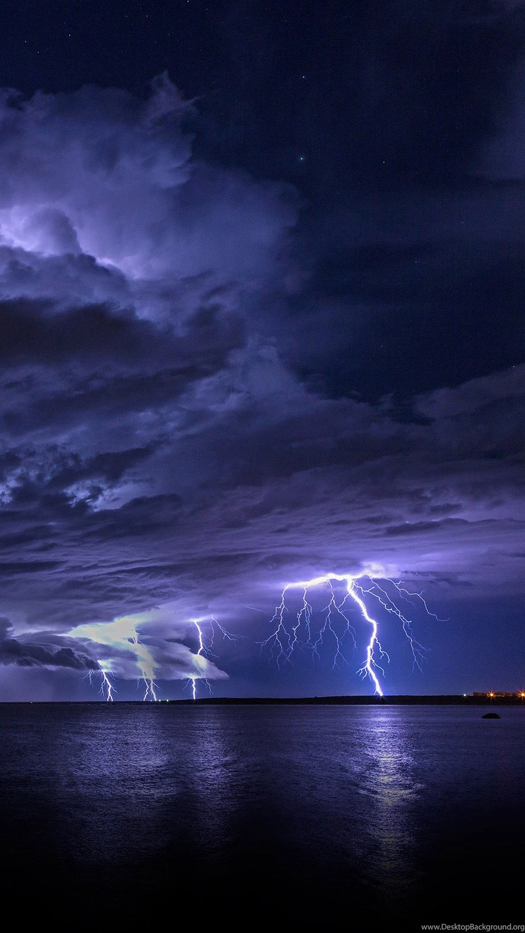 Astronomy Lightning Skyscape iPhone 6 Wallpapers Download