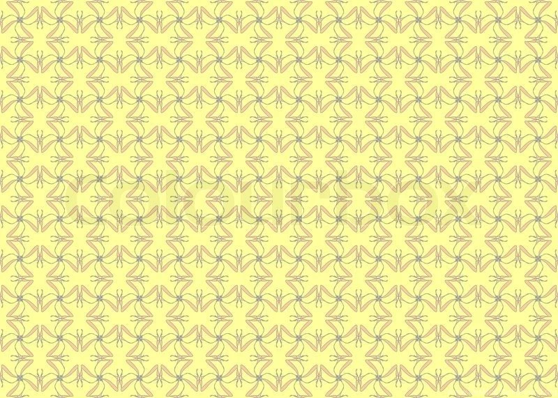 Wallpapers Pattern On The Yellow Backgrounds