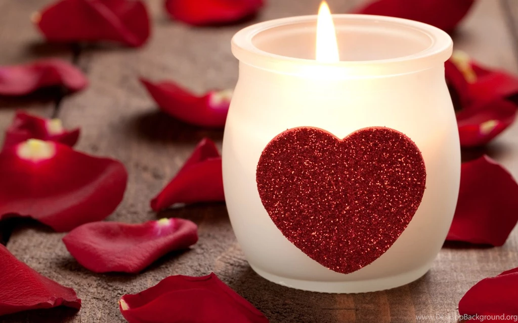 RePin Image: Candles Roses Petals On Pinterest