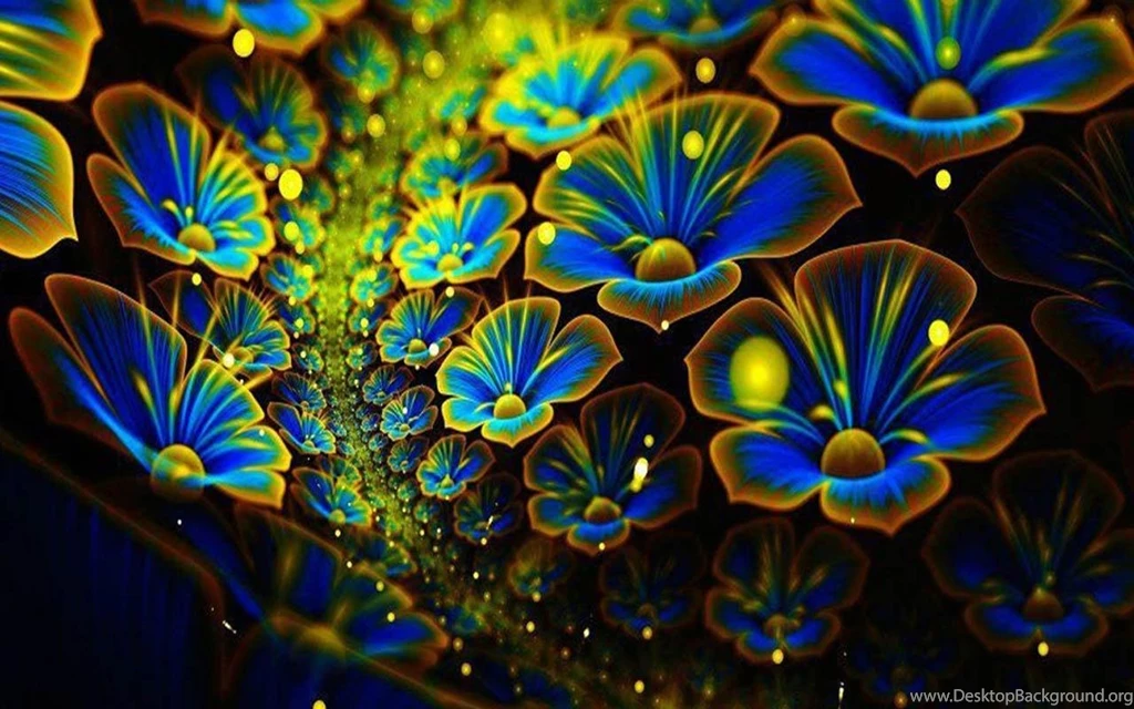 Neon Flowers Live Wallpapers   Android Apps On Google Play