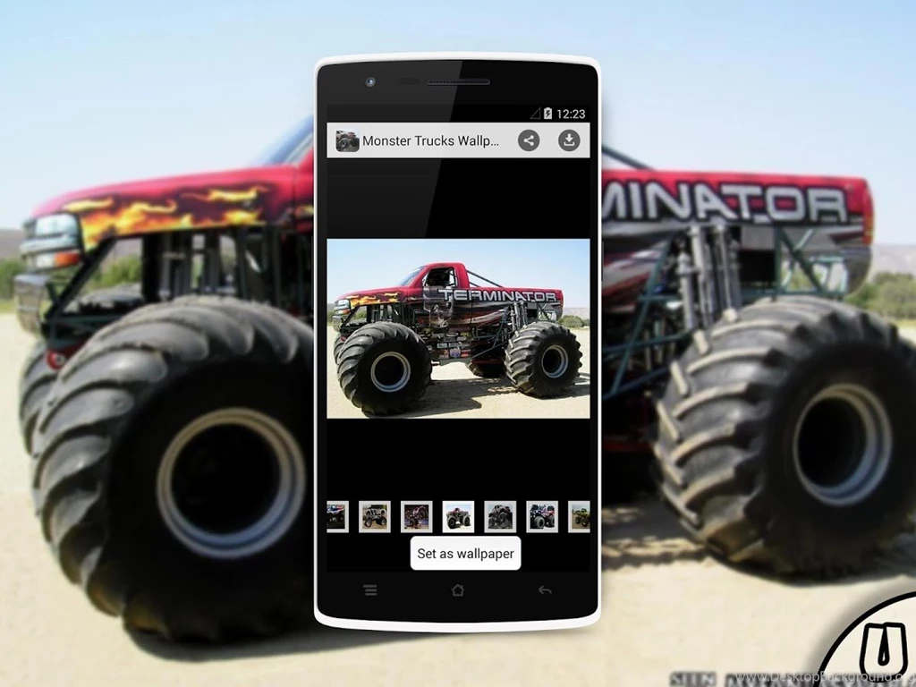Monster Trucks Wallpapers Android Apps On Google Play