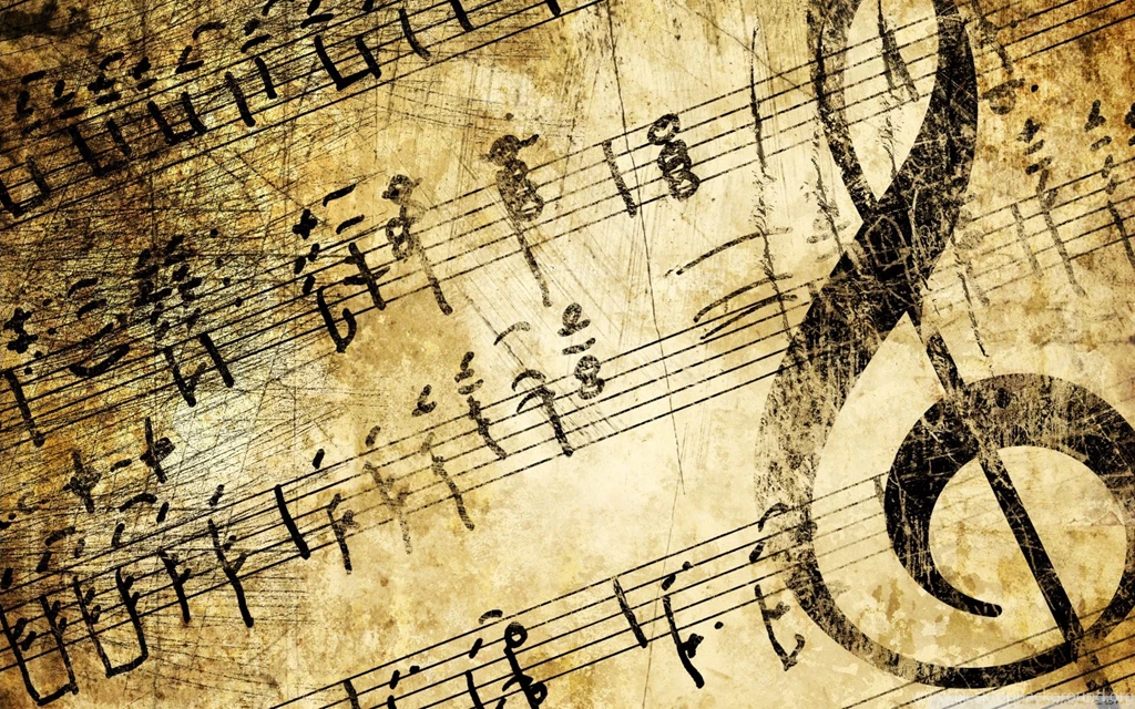 Vintage Music Sheets HD Desktop Wallpapers : Widescreen : High ...