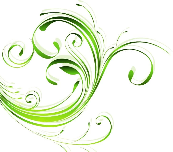 Backgrounds & Textures Vector : Free Green Grass Curls Abstract ...