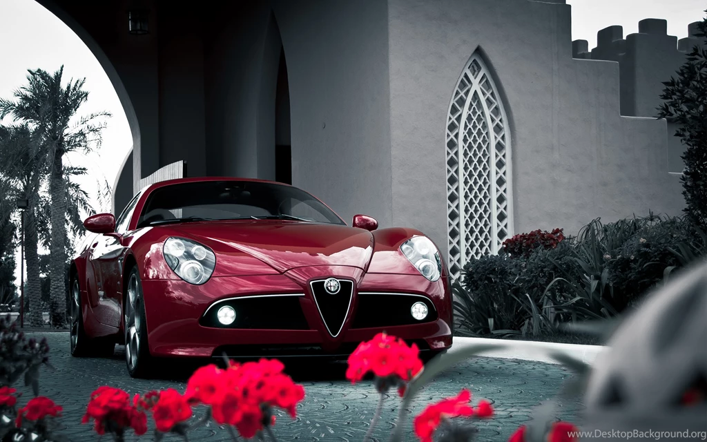 2015 Alfa Romeo 4C Silver Wallpapers