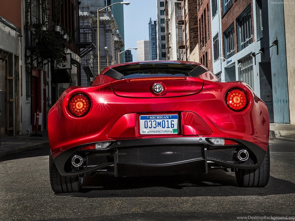 Alfa Romeo 4C Coupe US Version 2015 Car Italy Supercar Sport ...