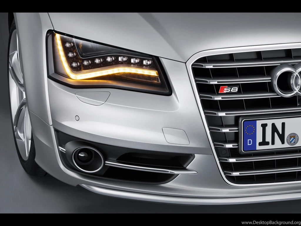 2012 Audi S8 Headlights Wallpapers