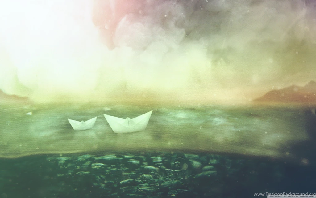 Paper Boats Vintage Series Desktop Wallpapers 2560x1600 ...