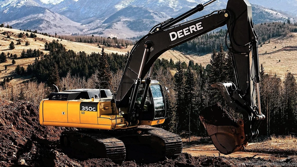 John Deere 350g Excavator HD Desktop Wallpapers : Widescreen : High ...