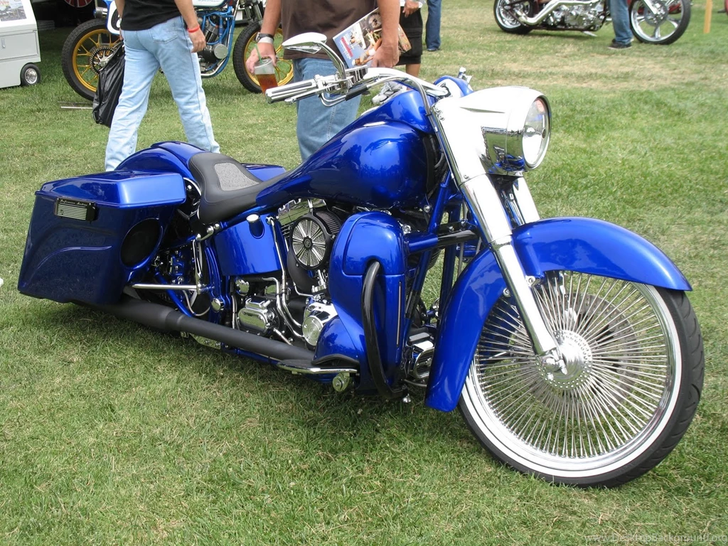 Harley Bagger Custom Paint