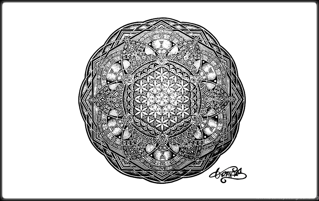 I Created A Sacred Geometry Wallpapers From A Recent Post. Info In ...