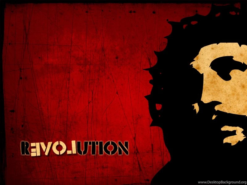 Love Revolution Jesus Christ Artwork