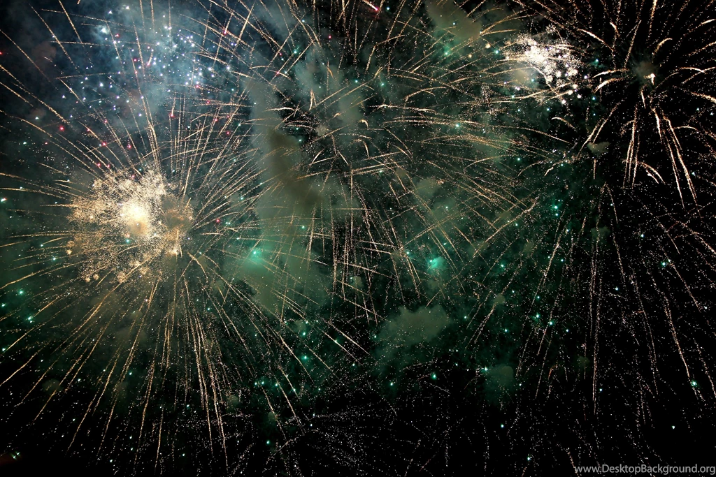 Night Fireworks Celebration Fireworks July 4th Psychedelic ...