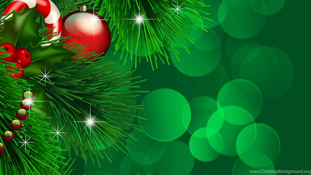 Wallpaper: Balls, Celebration, Spruce, Holiday Wallpapers