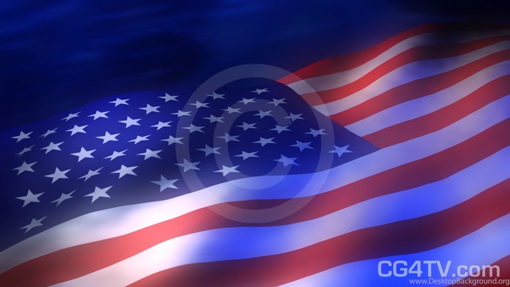 American Flag 3D Animated Backgrounds