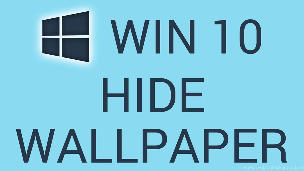 How To Hide Or Show Windows 10 Wallpapers YouTube