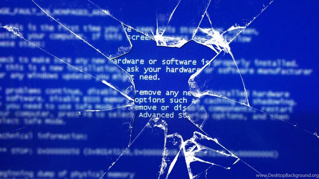 Wallpapers Funny Epic Windows Bsod Broken Glass Hd Os 1600x900 ...