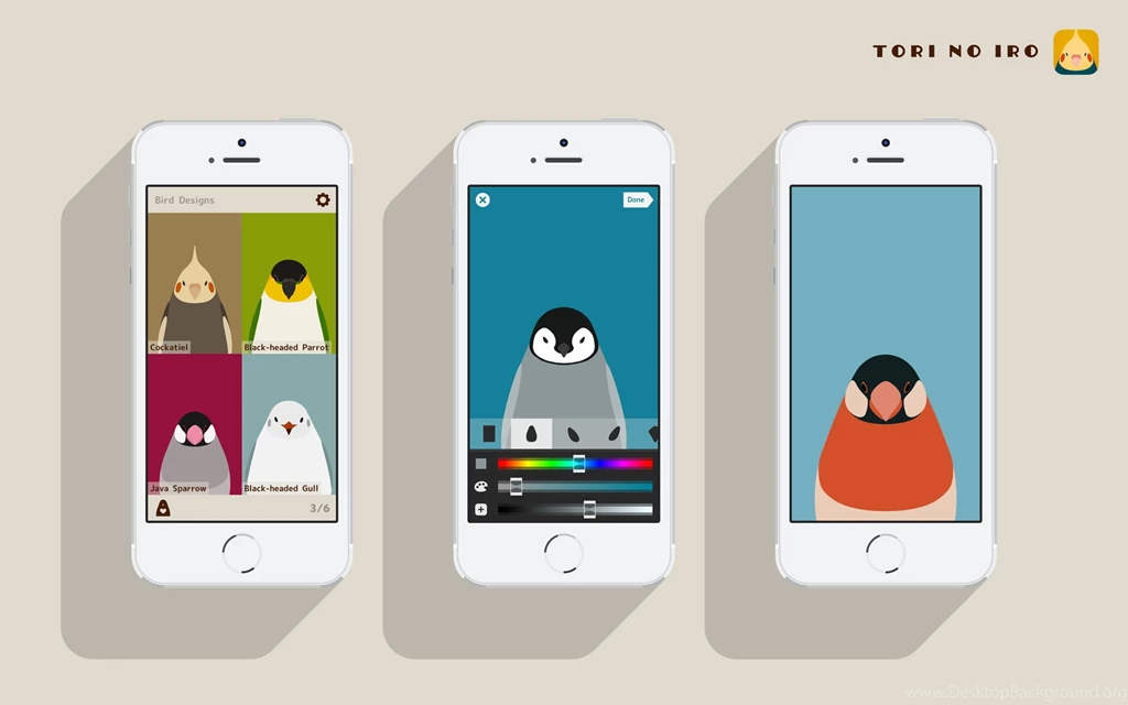 Bird Wallpapers App For iPhone Tori No Iro By Birnimal On DeviantArt