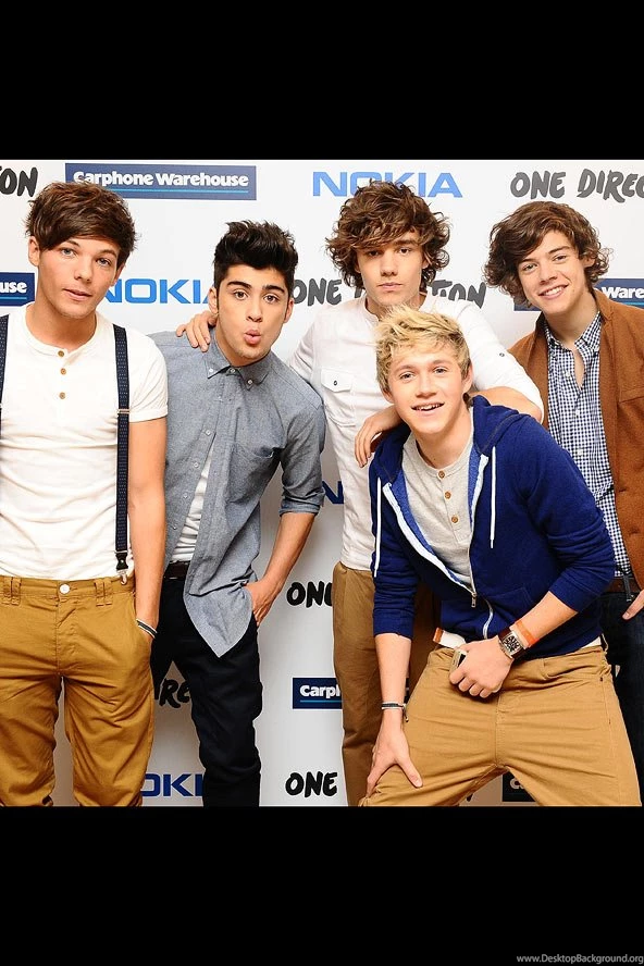One Direction At Mobile Phone Launch Celebrity Photos (Glamour ...