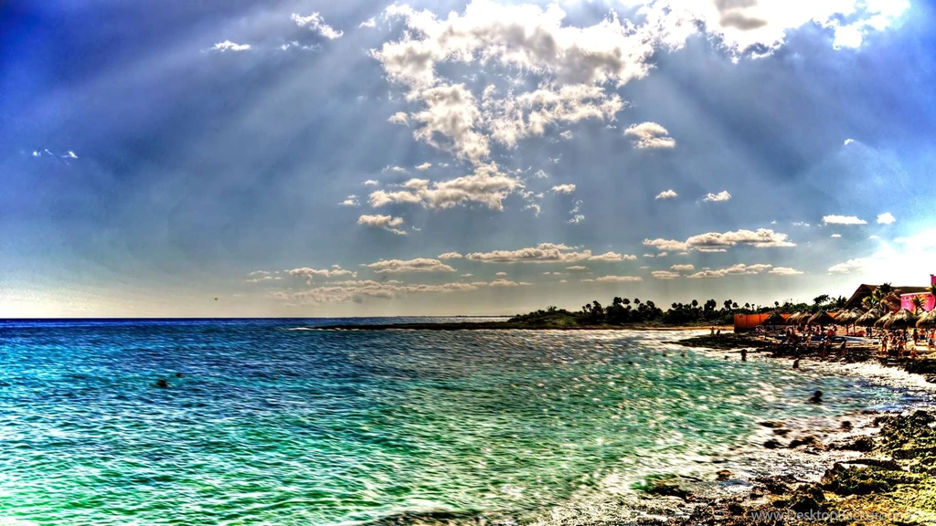 Beautiful Sunny Beach Resort High Definition Wallpapers Download ...