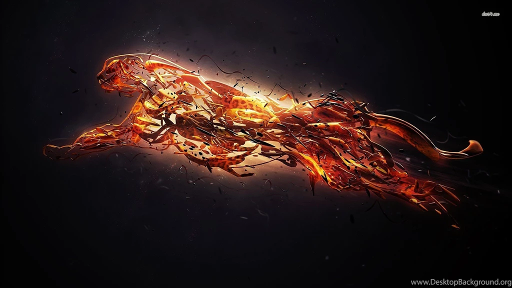 Stylized Leopard, Digital art, 1920x1080 HD Wallpapers And FREE ...