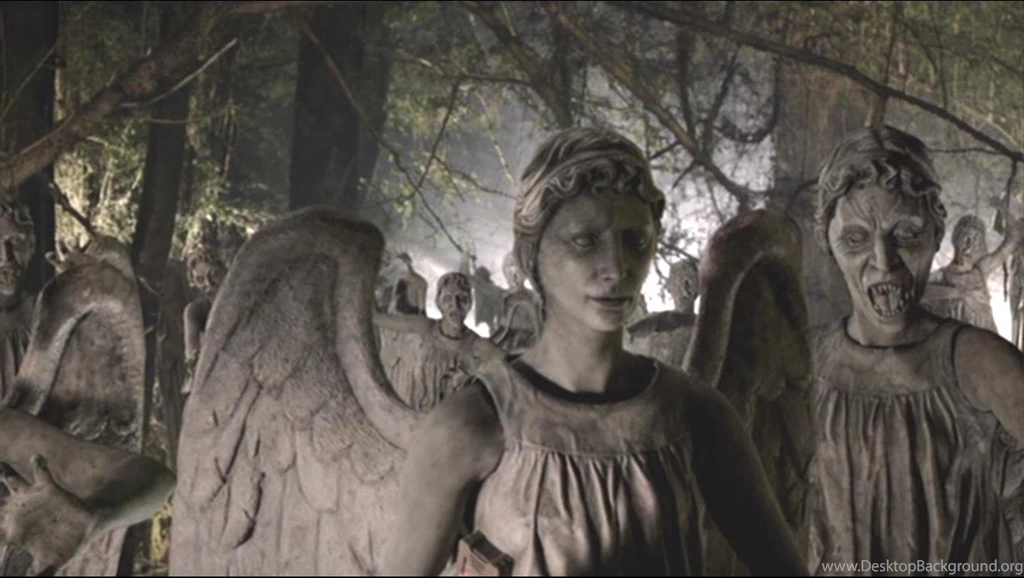 Wallpapers Weeping Angels Dr Who Episodes I 101580.8 1360x768 ...