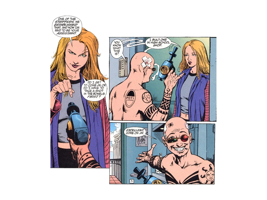 Transmetropolitan White Smoking Spider Jerusalem Wallpapers ...