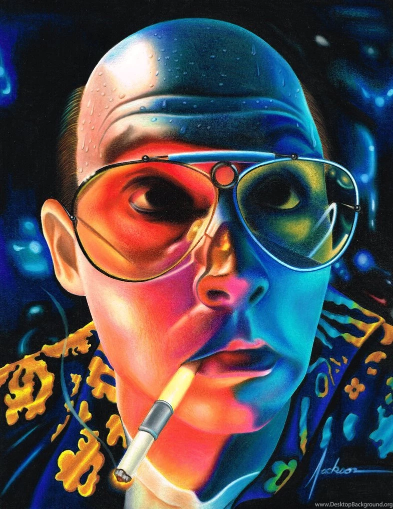 Johnny Depp As Hunter S. Thompson By Kellyoshi On DeviantArt