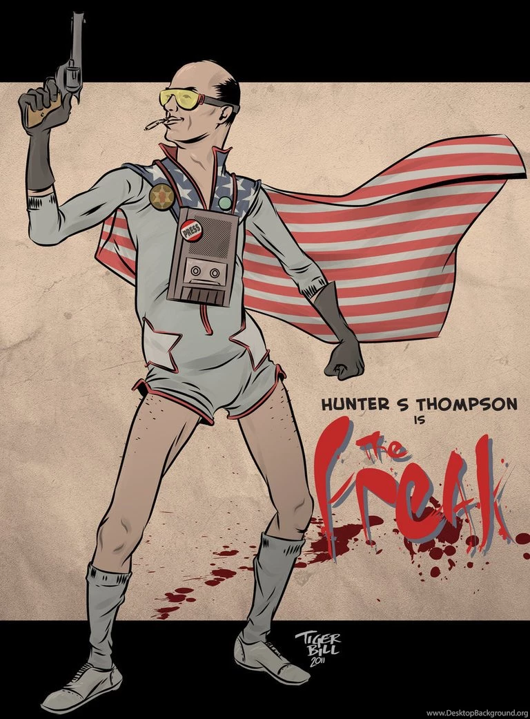 Hunter S Thompson By Josh Gowdy On DeviantArt