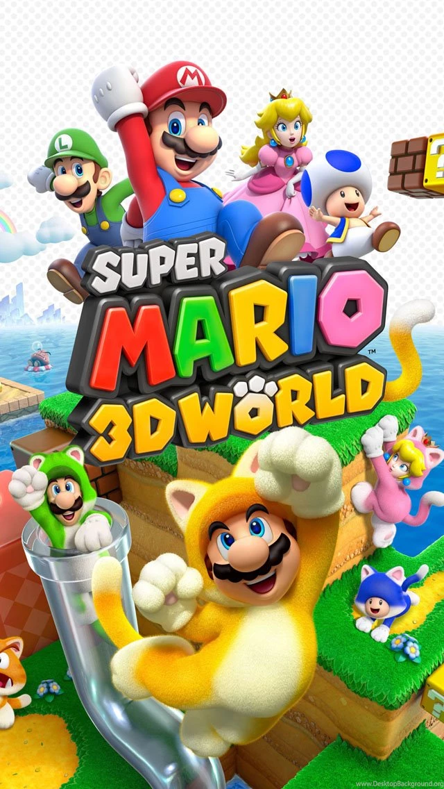 Super Mario 3D World Wallpapers Free iPhone Wallpapers