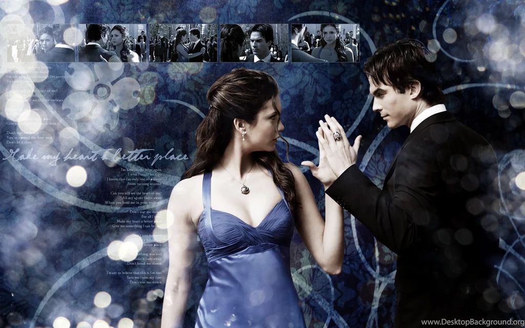 Vampire Diaries Wallpapers Damon And Elena   Wallpapers Cave